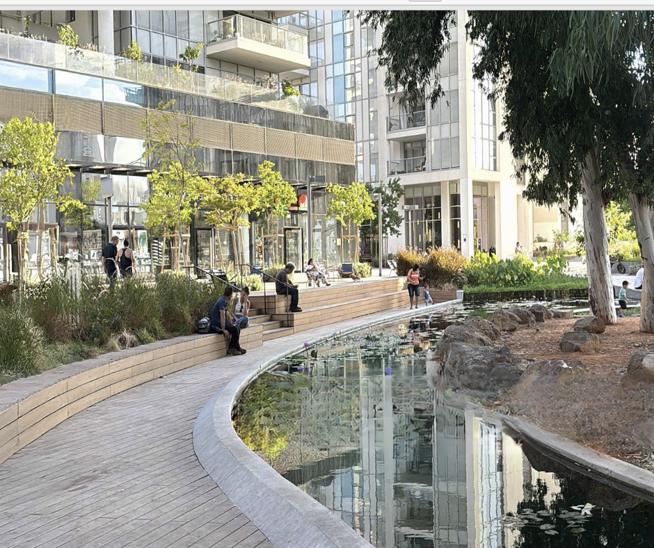 מדריך תכנון למיתון חום עירוני